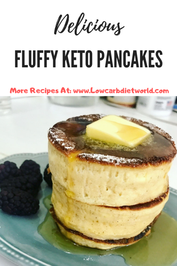 Fluffy Keto Pancakes