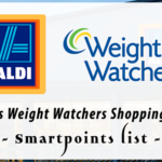 2018 ALDI WEIGHT WATCHERS SHOPPING LIST