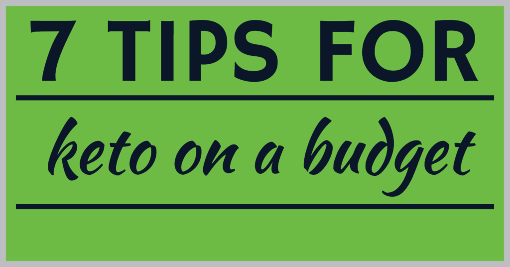 2018 keto budget food list