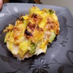 Cheesy chicken bacon broccolli casserole
