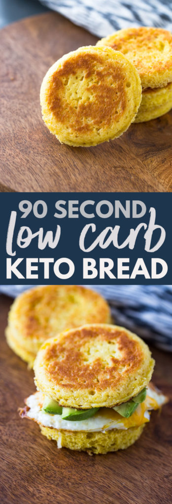 Fluffy low-carb Keto bread