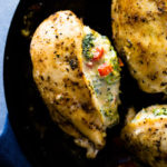 CHEESY BROCCOLI STUFFED CHICKEN (LOW-CARB, KETO)