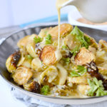 brussel sprouts with mustard sauce – vegan + paleo