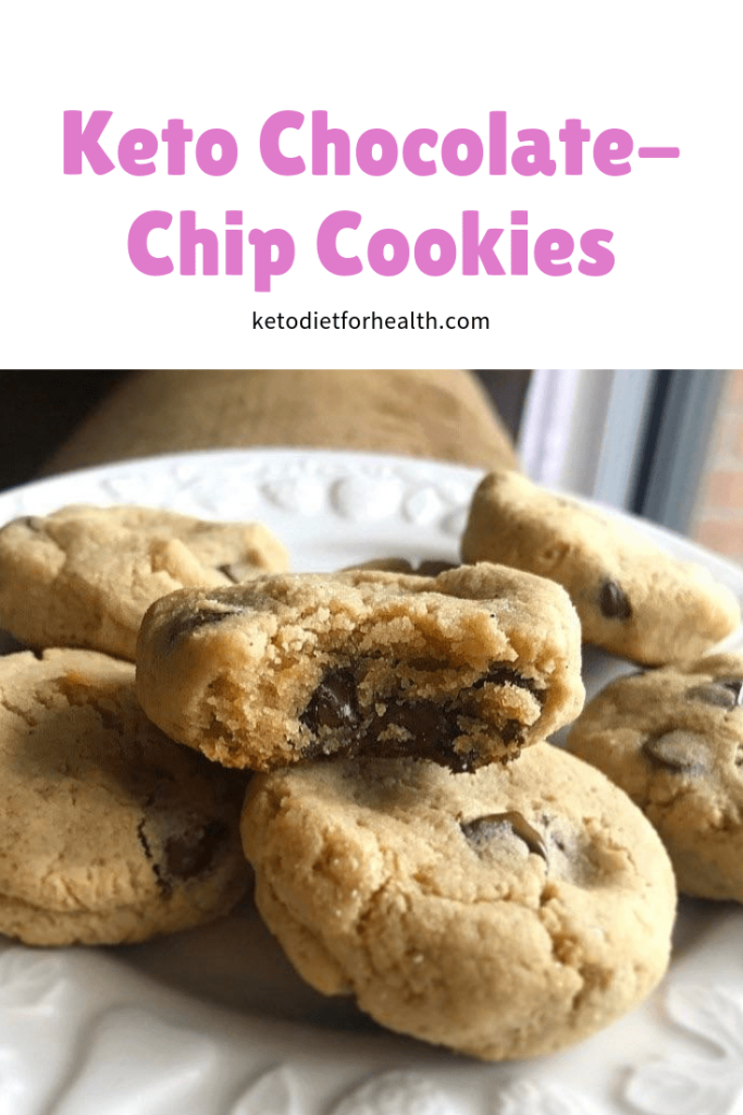 Keto Chocolate Chip Cookies