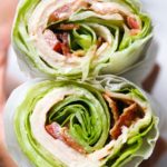 CHICKEN CLUB LETTUCE WRAP SANDWICH