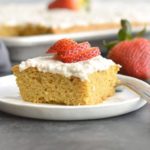 KETO VANILLA SHEET CAKE