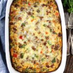 Easy Breakfast Casserole with Sausage