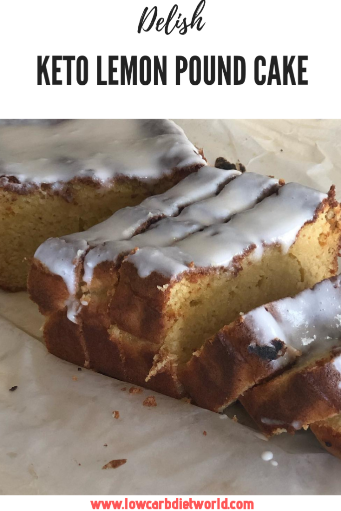 Keto Lemon Pound Cake