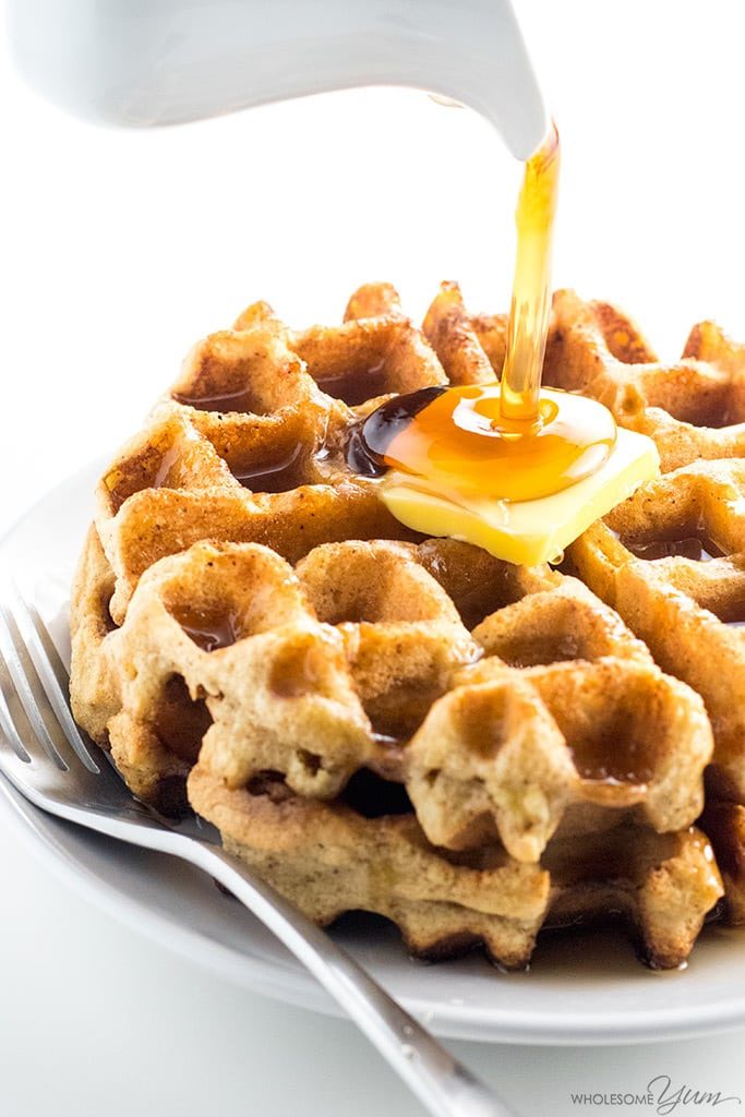 Non-cream cheese almond flour Waffles