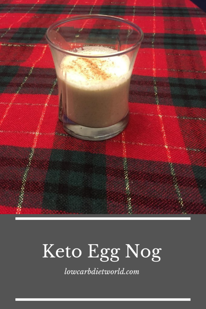 Keto Egg Nog