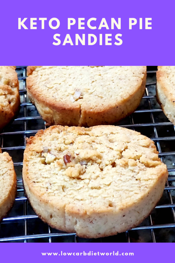 Keto Pecan Pie Sandies