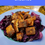 Keto Crispy Chinese pork with cabbage