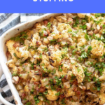 Keto Cauliflower Stuffing