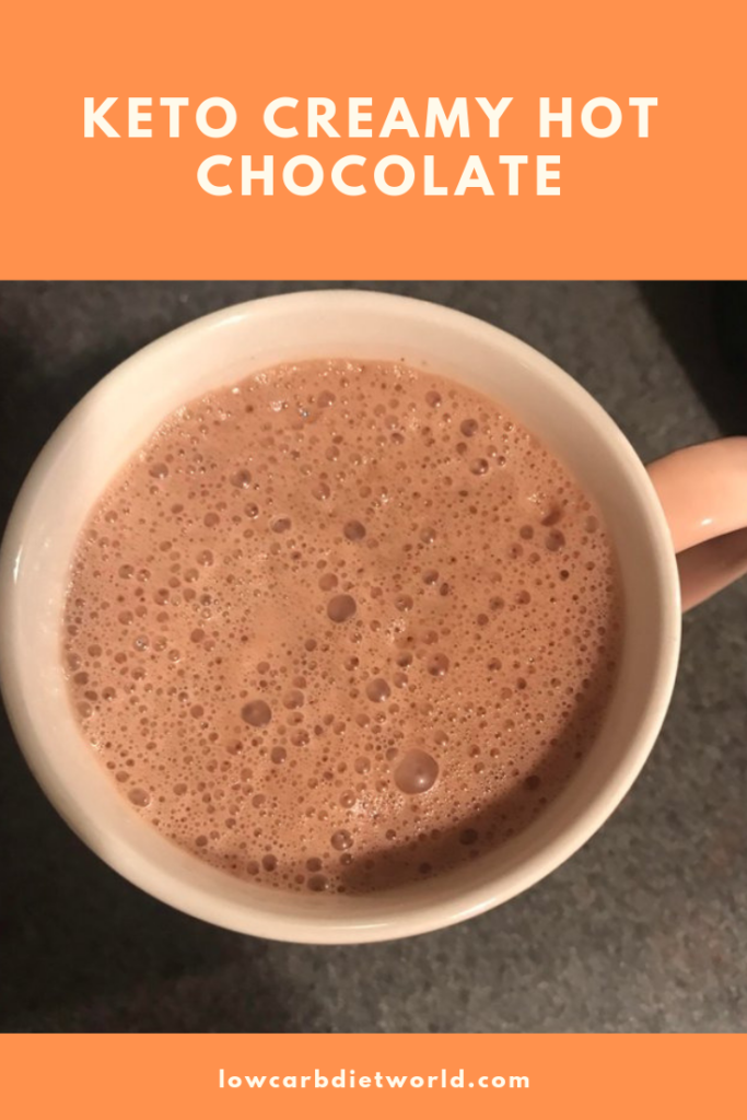 Keto Creamy Hot Chocolate