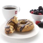 Keto Peanut Butter & Chocolate Donuts