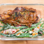 SPICED LAMB SHOULDER CHOPS WITH GREEN BEAN SALAD