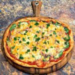 KETO LOW-CARB FATHEAD THREE CHEESE PEPPERONI PIZZA