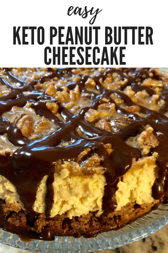 Keto Peanut Butter Cheesecake