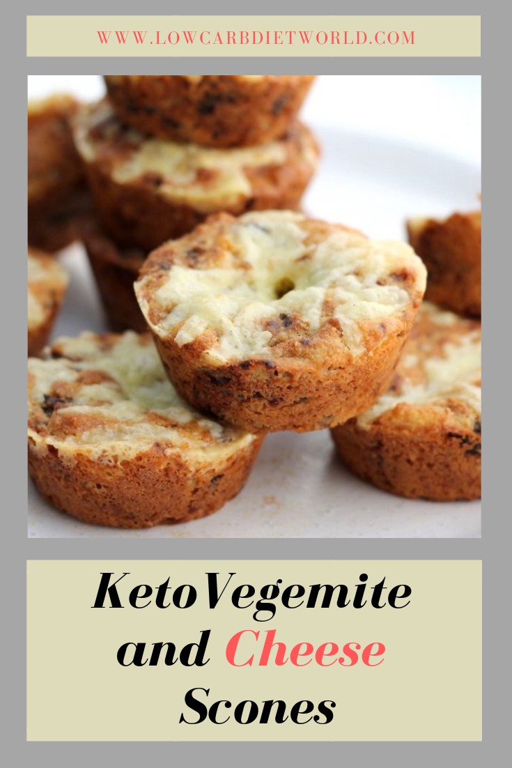 Keto Vegemite and Cheese Scones