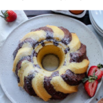Keto Marble Pound Cake
