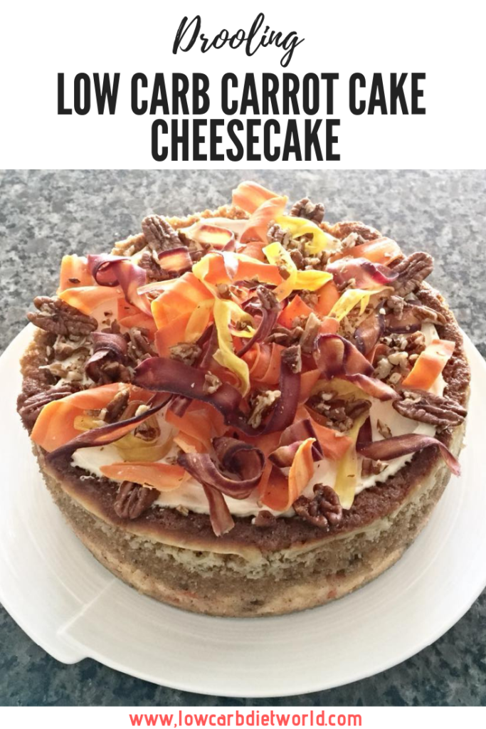 Low Carb Carrot Cake Cheesecake