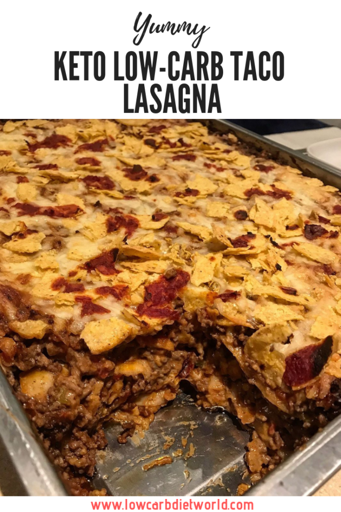 KETO LOW-CARB TACO LASAGNA