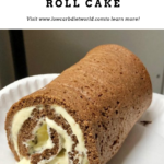 Keto Chocolate Roll Cake