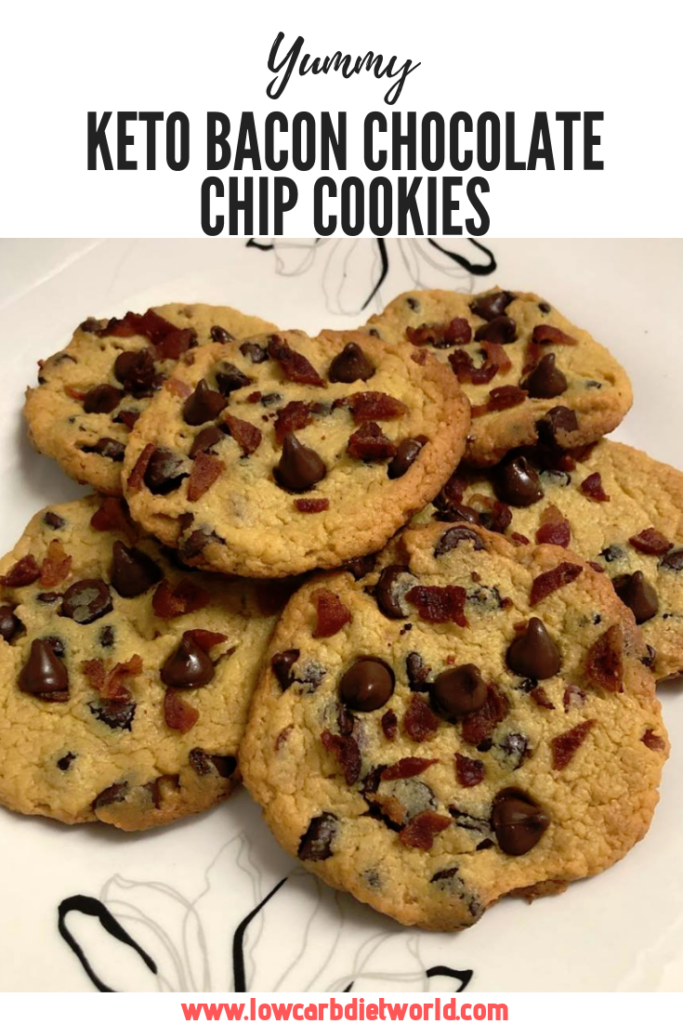 Keto Bacon Chocolate Chip Cookies